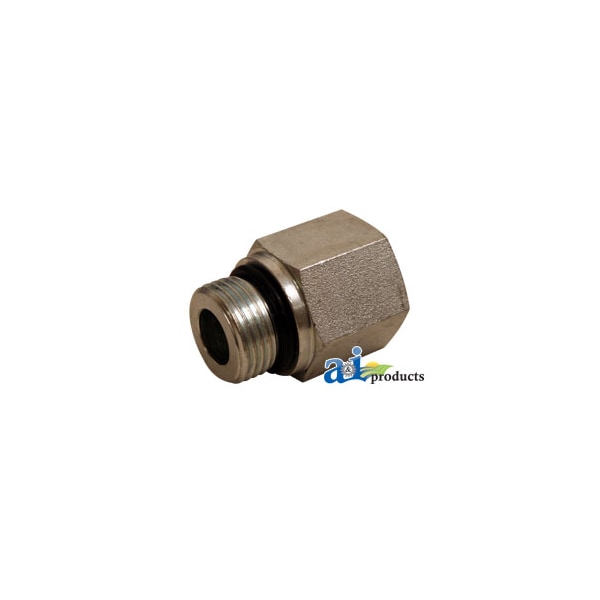 Straight Solid Female NPT X Male ORB Adapter, 2 pack 3.75" x4" x2"